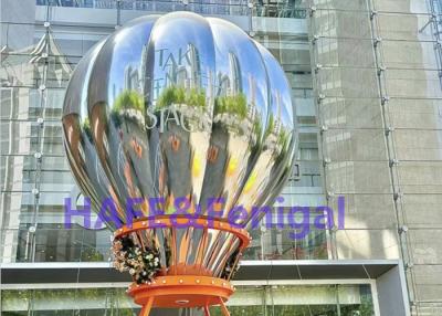 China Shopping Mall Event Inflatable Mirror Balloon PVC  Hot Air Stage Decoration for sale