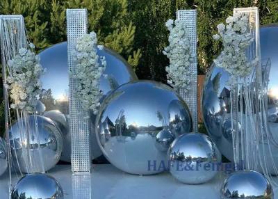 China Big Shinny PVC Inflatable Reflective Ball /Inflatable Christmas Mirror Sphere for sale