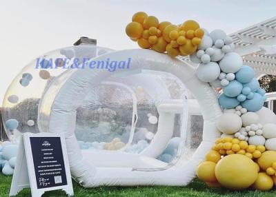 China Outdoor 3m 4m Inflatable Clear Balloon Dome Tent Bubble House Waterproof for sale