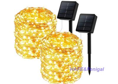 China Lâmpadas de cordas de LED de férias para o exterior impermeável Solar Árvore de Natal à venda