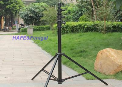 China 1.9 - 3.8 M Metal Light Stand Tripod de altura ajustável para acessórios leves à venda