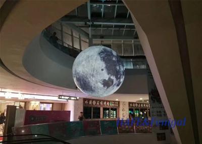 China Lighted Inflatable Planet Moon Inflatables Balloon Art  for Advertisement Decoration en venta