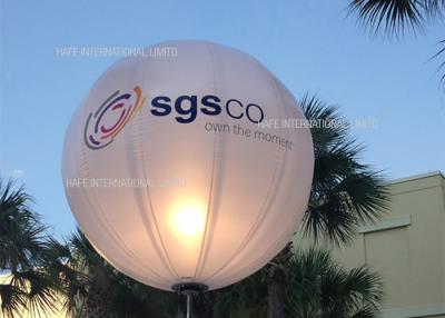 China Battery Powered DC80W 400W LED Lighting Inflatable Balloon In Corporate Event for sale