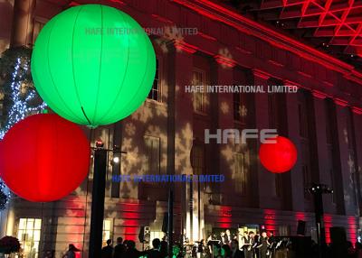 China Esté en la luna la decoración de la noche de las luces del globo del helio del LED, ilumine los globos ligeros llevados 3M del partido en venta