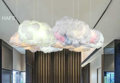 China Wolken-Café-Stangen-Dekoration des 1-m-moderne aufblasbare Werbungs-Ballon-LED sich hin- und herbewegende zu verkaufen