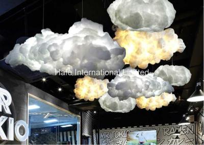 China Giant Inflatable Advertising Balloon Cloud Lighting 0.6m 2m Diamater for sale