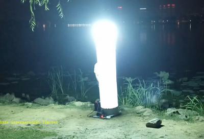 China Torre ligera inflable 575W HMI de Columus que enciende el parpadeo libre en venta