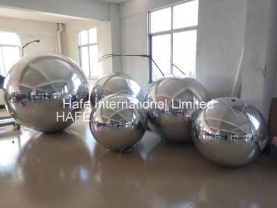 China 8.2 FT Full Silver Color Mirror Ball Light With 1m -3m Size For Fashion Show for sale