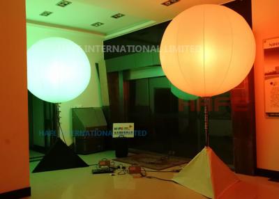 China 400W Inflatable Lighting Decoration RGBW Air Inflated Balloon Built In Fan for sale