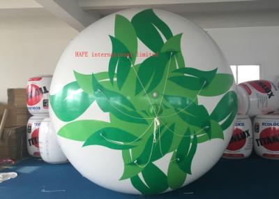 China Flying Advertising Floating Helium Balloon Lights 3M 9.8ft With Metal Halide Lamp for sale