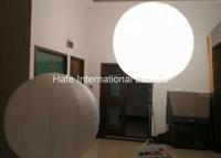 China Crystal Inflatable Balloon Light , Floating Standing Halogen Suspended Led Balloon for sale