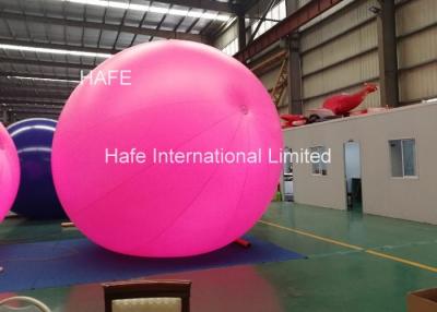 China Advertising Big 5m Inflatable Helium Balloon Lights With 165W Led Light for sale