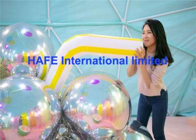 Κίνα χρυσά μπαλόνια καθρεφτών 2M Dia, ένωση αντανακλημένα μεταλλικά φω'τα μπαλονιών προς πώληση