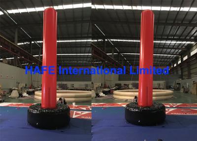 China 5m Battery Lighting Inflatable Float Tube Advertising Use On Water With 2m Base for sale