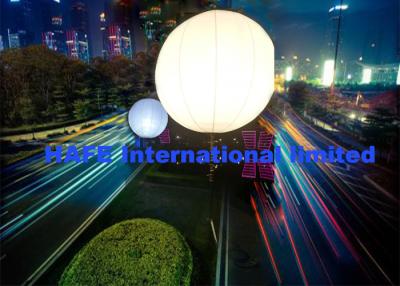 China 800w Dual White 80000Lm Moon Balloon Light Mounted On Tripod Or Truss for sale
