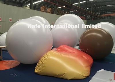 Chine L'explosion accrochante allument le ballon de PVC de blanc de 2m 3m 4m avec des éclairages de LED à l'intérieur à vendre