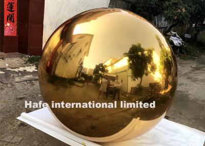 China 2.6ft Gold Chrome Inflatable Mirror Balloon For Events Fairs Clubs Rooms for sale