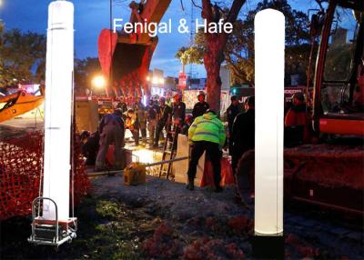 Chine tour légère gonflable de 4 m avec la haute lampe lumineuse de Hmi 1200w pour la délivrance de tremblement de terre à vendre