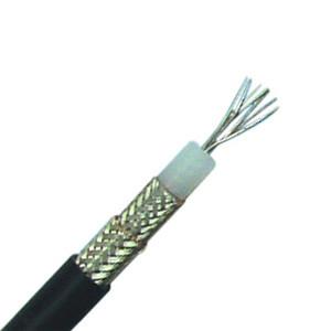 China RG 214 Low Loss Coaxial Cable 50 Ohm 7.24mm Solid PE with 7 × 0.752mm Silver Plated Copper for sale