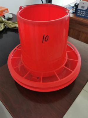 China 3kg 6kg 10kg Hopper Poultry Feeder Automatic Drinker For Poultry for sale