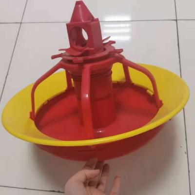 China Wholesale Plastic Automatic Food Pan Animal Quail Turbo Feeder Tray Chicken Feeder for Poultry Broiler for sale