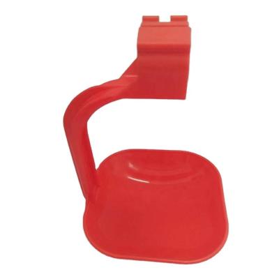 China Square Pipe Chicken Nipple Drinker Water Drip cups For Poultry Equipment for sale