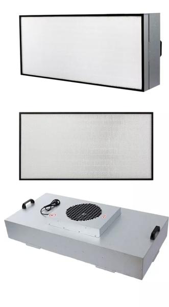 Quality HEPA FFU Fan Filter Unit CE SUS304 For Large Air Laminar Flow Hood H13 H14 for sale