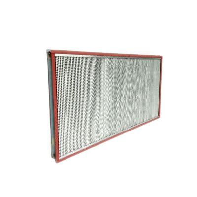 China Industry HEPA Air Filter , H13 H14 99.95% 0.3um HEPA Pleated Filter for sale