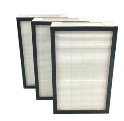 China Filtro de ar de fibra de vidro ultrafinos, filtro HEPA de sala limpa de papel H13 H14 U15 à venda