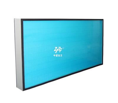 China Clean Room Airconditioner Filter, 99,99% Glasvezel FFU HEPA Fan Filter Te koop