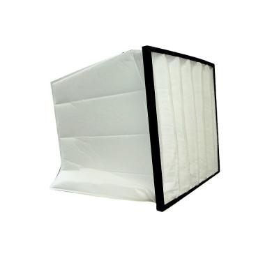 China HVAC System Pocket Air Filter Bag G4 F5 F6 F7 F8 F9 For Cleanroom for sale