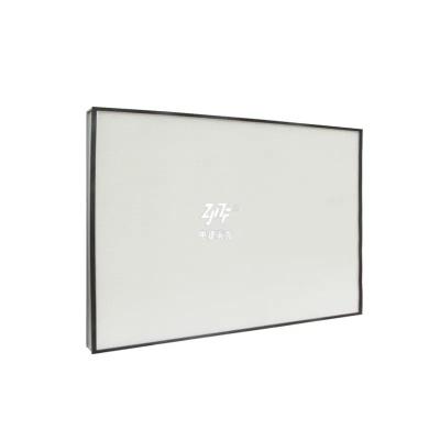 China HEPA 99.99% Laminar Air Flow Filter Panel Glass Fiber Double Profile H13 H14 for sale