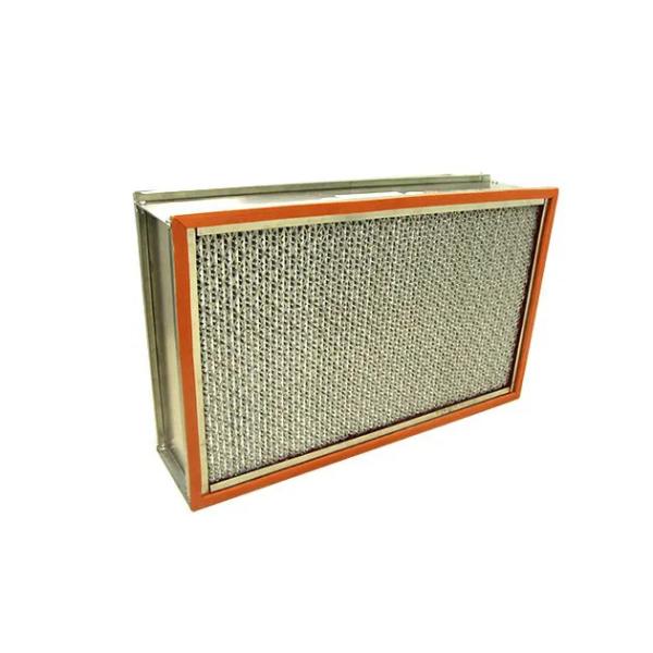 Quality 250℃ Industrial HEPA Filter Stainless Steel High Temperature Resistant H13 H14 for sale