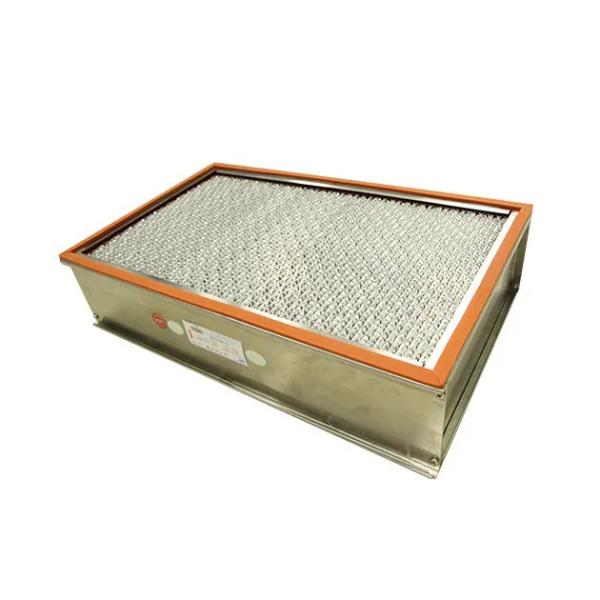 Quality 250℃ Industrial HEPA Filter Stainless Steel High Temperature Resistant H13 H14 for sale