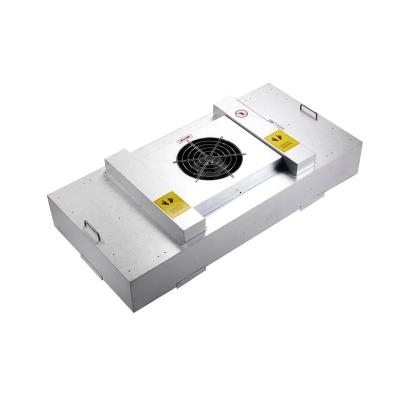 China Unidad de filtro de ventilador H14 H13 HEPA FFU 110V 120V 220V Aluminio de flujo laminar en venta