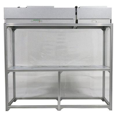China H14 U15 Vertical Laminar Flow Cabinet , HEPA Flow Hood ISO 4 5 Class 10 100 for sale