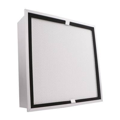 China Liquid Tank HEPA Air Filter Aluminum Frame With Anti Static Spray Paint Guard for sale