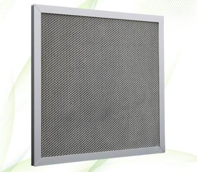 China Painel de filtro de ar fotocatalítico HEPA de baixa resistência para sistema HVAC à venda
