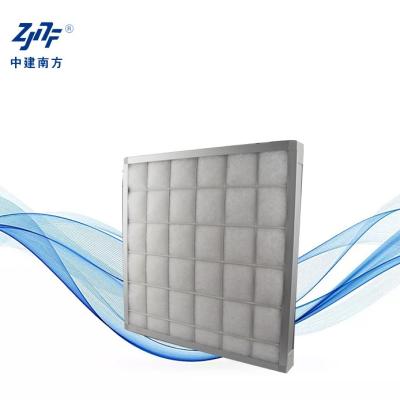 China Filtro de ar de pré-panel de grande capacidade de poeira 6-15Pa com estrutura de liga de alumínio à venda