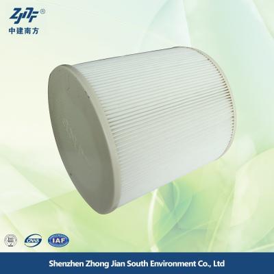 China Cylinder HEPA Air Filter For Smoke And Dust Removal 99.9% Efficiency 90Pa for sale