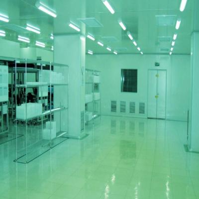 China 0.3um Porosidad Modular Sala limpia Clase 100 1000 10000 Flujo de aire laminar en venta