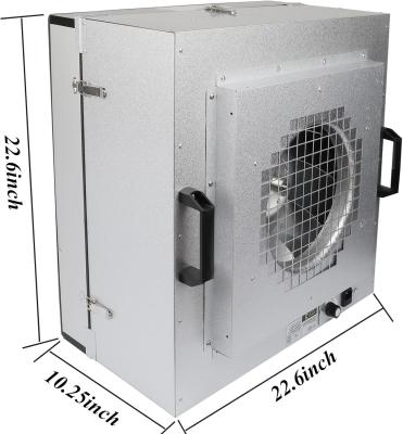 China Aluminum Alloy Frame FFU System with Turbo Fan Motor H13/H14 HEPA Filter Included for sale