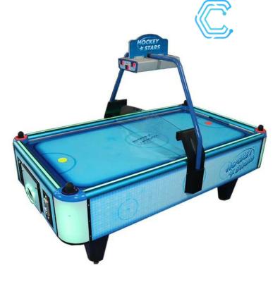 China 2021 Amusement Park Hot Sale Air Hockey Table Entertainment Coin Operated Arcade Electronic Desktop Hockey Game Machine for sale