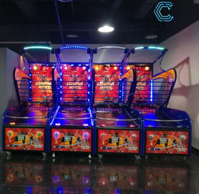 China Coin Operated Arcade Game Machine Basketball Shooting Amusement Basketball Machine For Sale CP-LRF 13 for sale