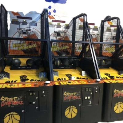 China Factory Directly Sell Indoor Shooting Arcade Game Machine CP-PAD 11 Coin Operated Hoop Basketball for sale