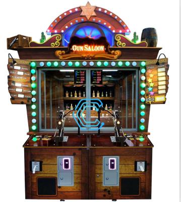 China Coin Operated Arcade Game Machine Simulator 2 Player Shooting Machine Width 2.3m*Depth 3.9m*Height 2.7m for sale