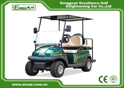 China 4 seats electric golf car Lithium battery in 2 seats with 2 flip seats golf cart à venda