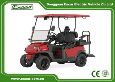 China Customized 48V Electric Golf Car , 2 Seat Golf Carts WIth Golf Back Seats for sale
