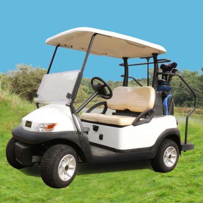 China Excar 48V Electric Golf Car Pearlized Trojan Battery Aluminum Chassis for sale