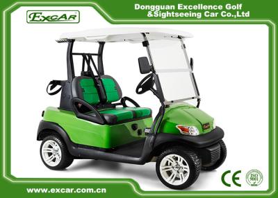 China EXCAR ADC Motor 2 Seater Electric Powered Golf Carts Aluminum Chassis for sale